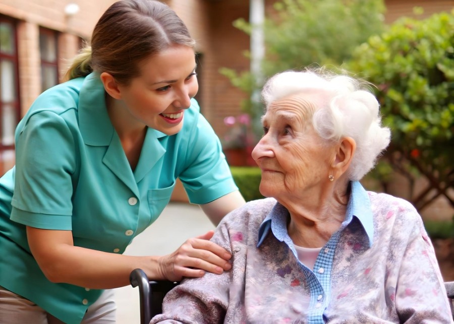 Mantenere la calma con gli anziani!