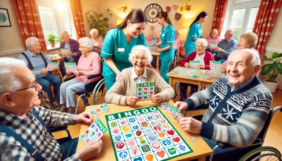 Bingo cognitivo per anziani