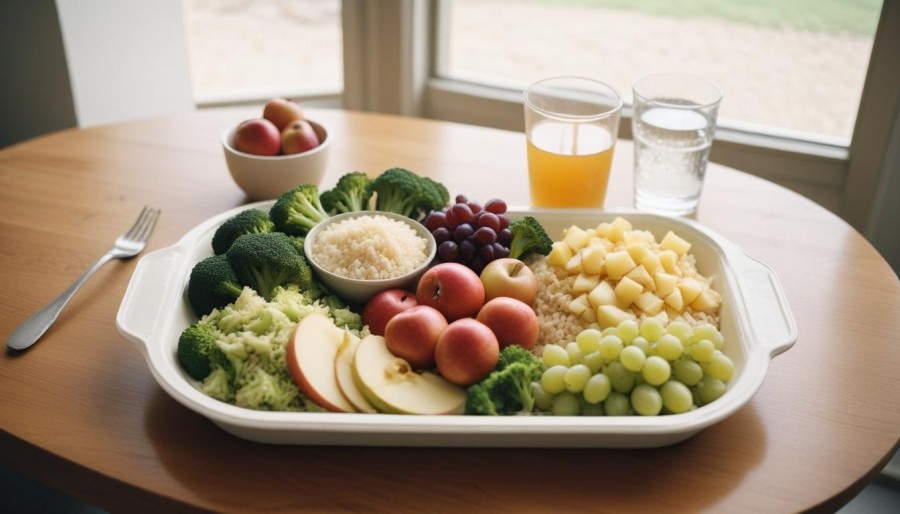 Pasto equilibrato per la terza età