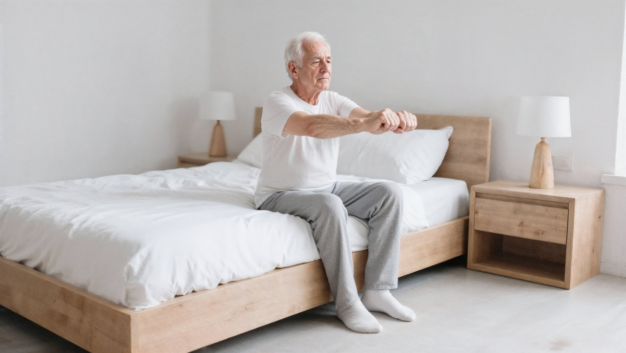 Ginnastica sul Bordo del Letto - Risveglio Muscolare