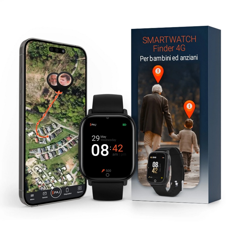 Smartwhach con GPS per Anziani